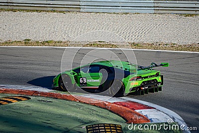 Lamborghini Huracan GT3 2015 at Monza Editorial Stock Photo