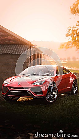 Lamborghini Urus Editorial Stock Photo