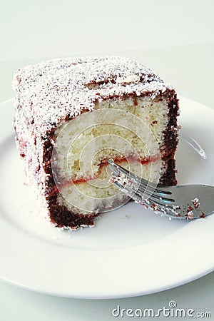 Lamington Stock Photo