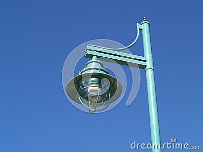 Lamp on Post Stock Photo