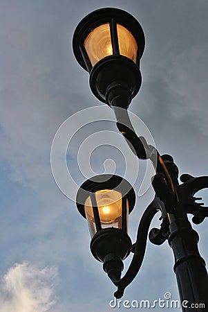 Lamp Post Stock Photo