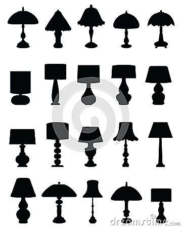 Lamps and lighting Stock Photo