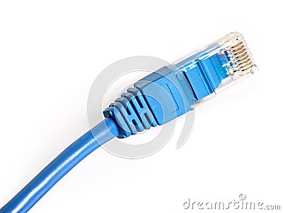 LAN cable Stock Photo