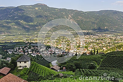 Lana (Bolzano) Stock Photo