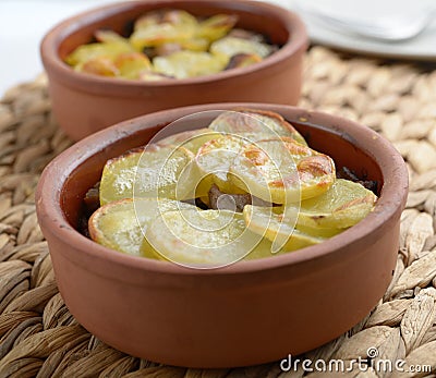 Lancashire hot pot Stock Photo