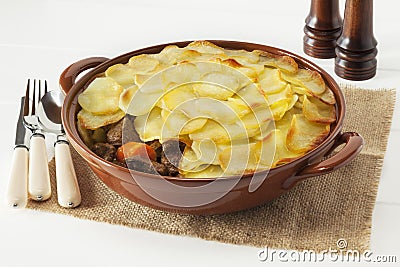 Lancashire Hotpot Stock Photo