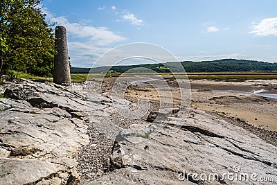 The Lancashire Way at Silverdale and Arnside Editorial Stock Photo