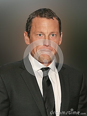 Lance Armstrong at the 2008 Time 100 Gala in New York City Editorial Stock Photo