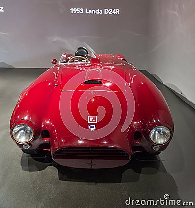 1953 Lancia D24R Editorial Stock Photo