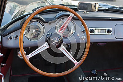 Lancia dashboard Editorial Stock Photo