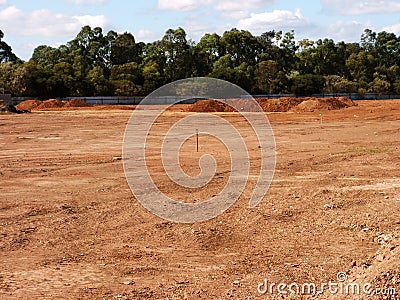 Land clearance Stock Photo