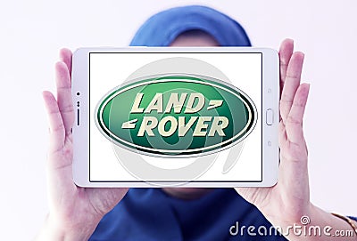 Land rover logo Editorial Stock Photo