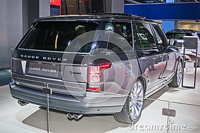 Land Rover Range Rover SV Autobiography Editorial Stock Photo