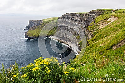 Landascapes of Ireland. Cliffs of moher Stock Photo