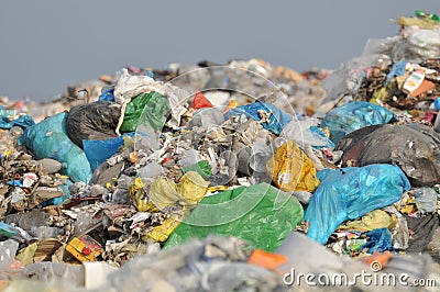 Landfill Stock Photo