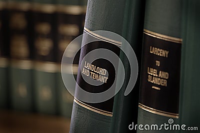 Landlord and Tenant Law Renting Leasing Property Stock Photo