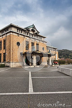 Landmark of Kyoto, Japan Editorial Stock Photo