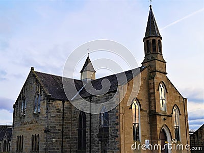 Landmarks of Scotland - Carluke Architecture Stock Photo