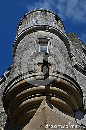 Landmarks of Scotland - Falkland Stock Photo