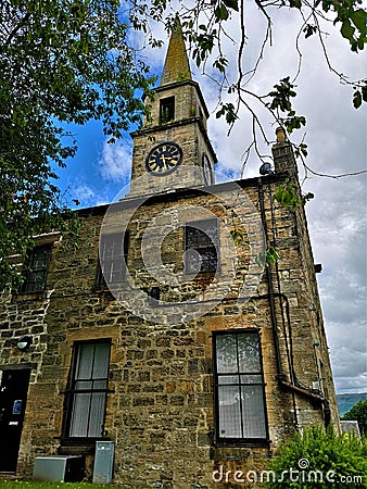 Landmarks of Scotland - Kirkintilloch Church Stock Photo
