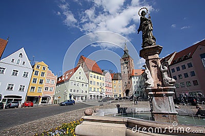 Landsberg am Lech Stock Photo