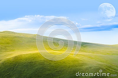 Mountain meadow Stock Photo