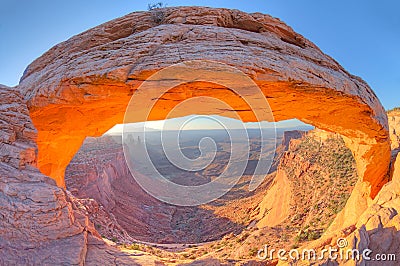 Landscape Arch Stock Photo