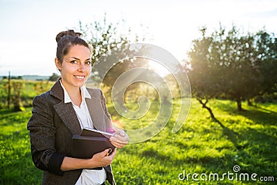 Landscape architect Stock Photo