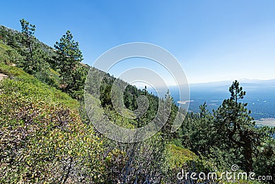 Landscape from Black Butte Stock Photo