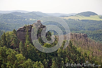 Landscape in Bohemia Stock Photo