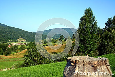 Landscape in the country side Stock Photo
