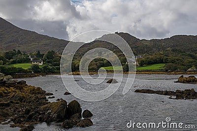 Landscape dursey head island Stock Photo