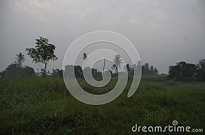 Landscape background in Asia Stock Photo