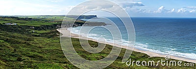 Landscape of Irish coast Stock Photo
