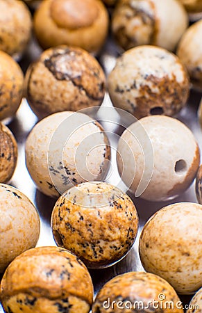 landscape jasper balls Stock Photo