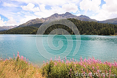 Lake Champfer Stock Photo