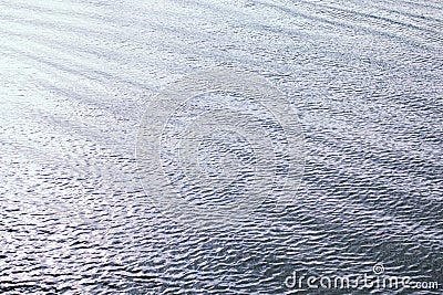 Landscape lake. Texture of water. The lake is at dawn. The mouth Stock Photo