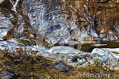 Landscape with Latoritei river Stock Photo