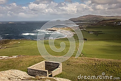Landscape. Malin Head. Inishowen. county Donegal. Ireland Stock Photo