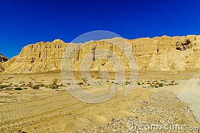 Landscape and Marlstone rock formation Stock Photo