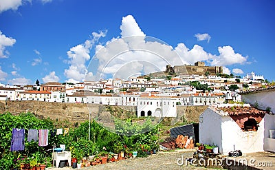 Landscape of Mertola . Stock Photo