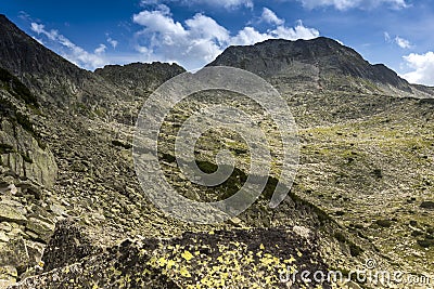 Landscape of Momin Dvor Peak, Pirin Mountain, Bulgaria Stock Photo