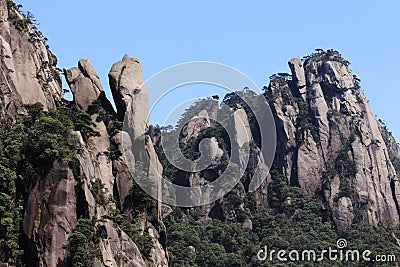 Landscape of mountains Stock Photo