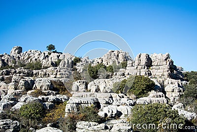A landscape with mountains. Stock Photo