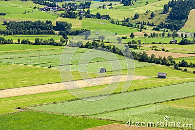 landscape near Kaprun, Salzburgerland, Austria Stock Photo