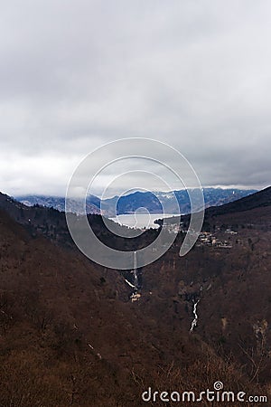 Landscape in Nikko, Japan Stock Photo