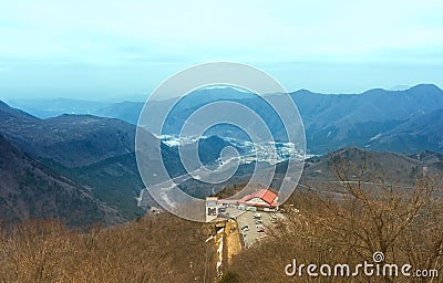 Landscape in Nikko, Japan Editorial Stock Photo