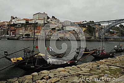 Landscape in Oporto Editorial Stock Photo