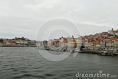 Landscape in Oporto Editorial Stock Photo