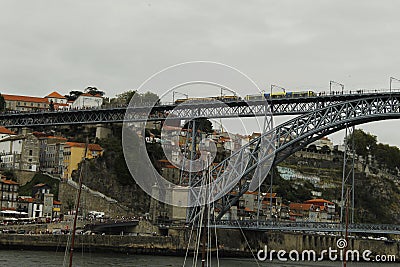 Landscape in Oporto Editorial Stock Photo